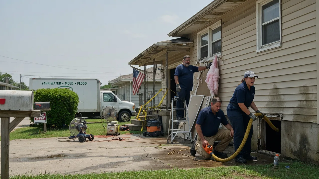 Water Damage Repair in Downs, KS near me
